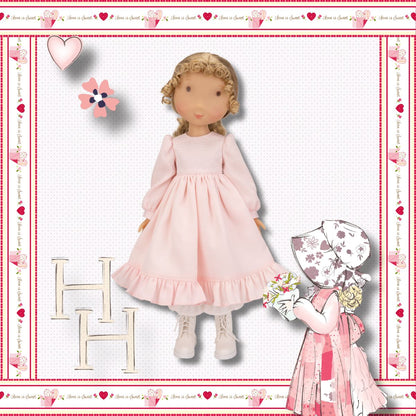 Holly Hobbie - Pink Girl Dollset