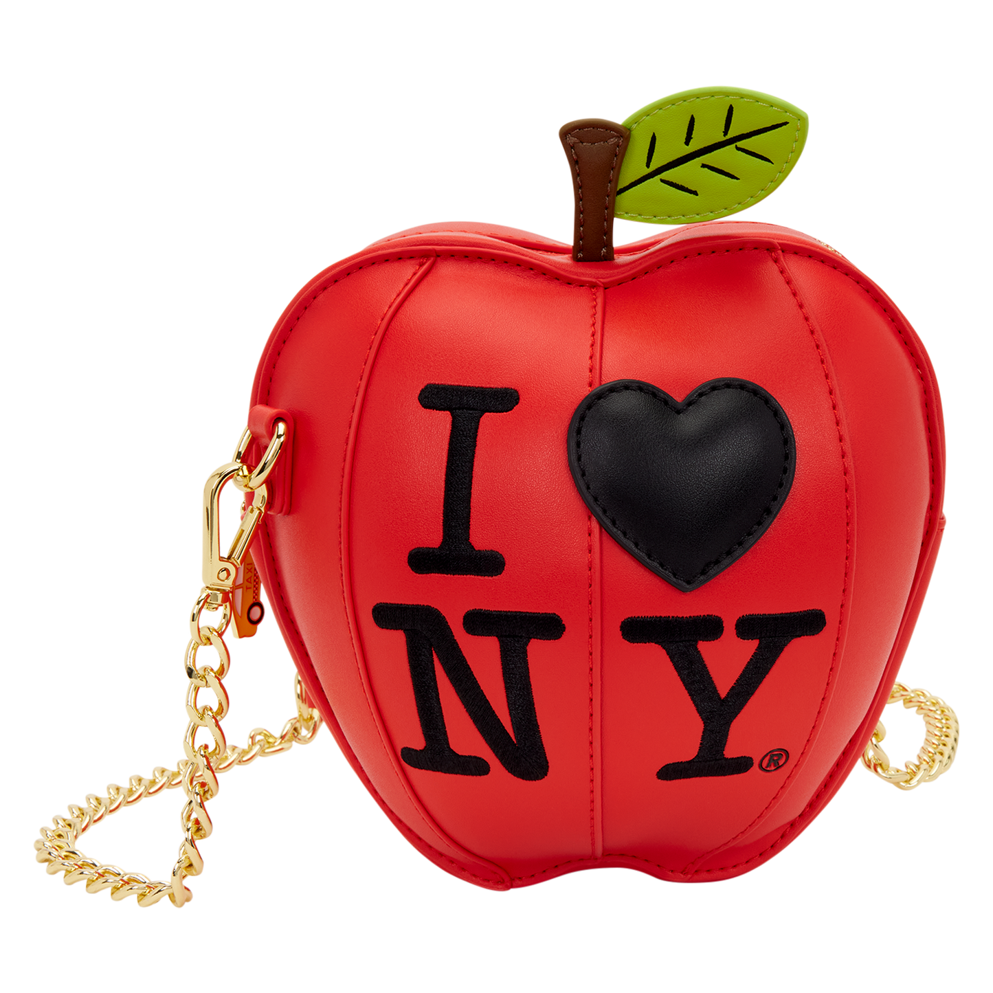 I Heart NY Apple Crossbody Purse