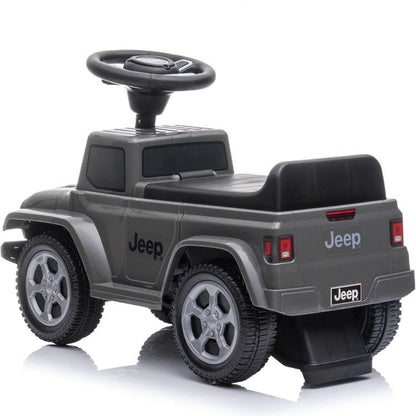 Jeep Rubicon Foot to Floor Ride On - Grey