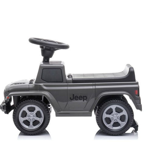 Jeep Rubicon Foot to Floor Ride On - Grey