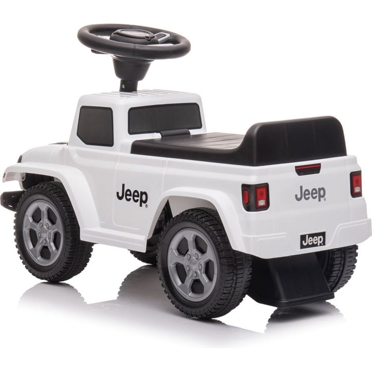 Jeep Rubicon Foot to Floor Ride On - White