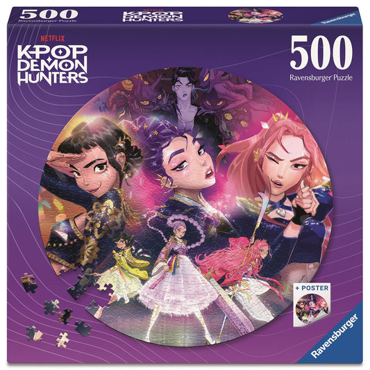 K-Pop Demon Hunters - For The Fans! 500 Piece Puzzle