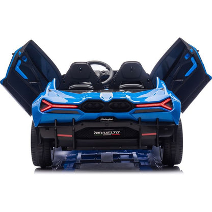 Lamborghini Revuelto 24V 2 -Seater Ride on Car - Blue