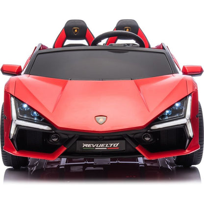Lamborghini Revuelto 24V 2 -Seater Ride on Car - Red