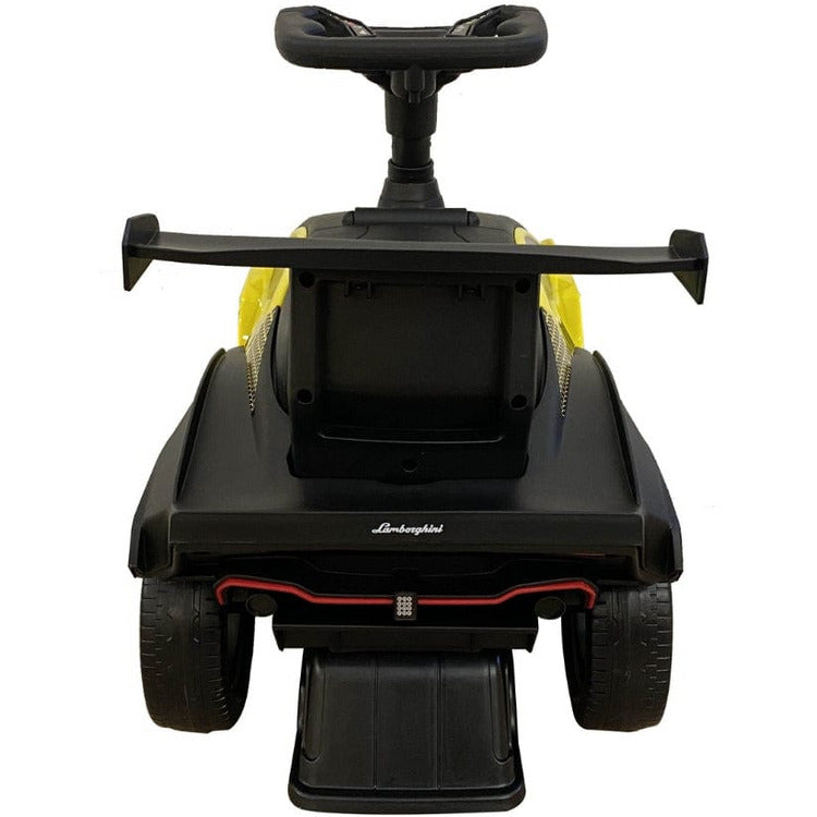 Lamborghini SCV Push Car - Yellow