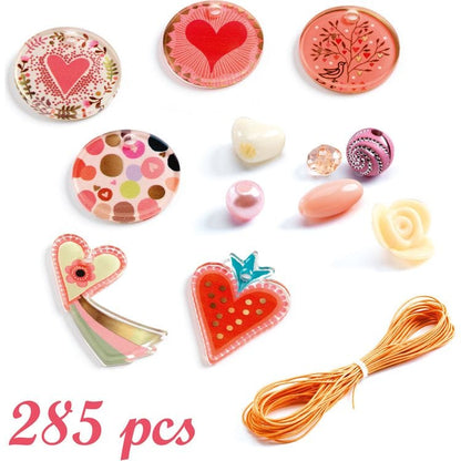 Le Grand Artist Heart Jewelry Making Beads