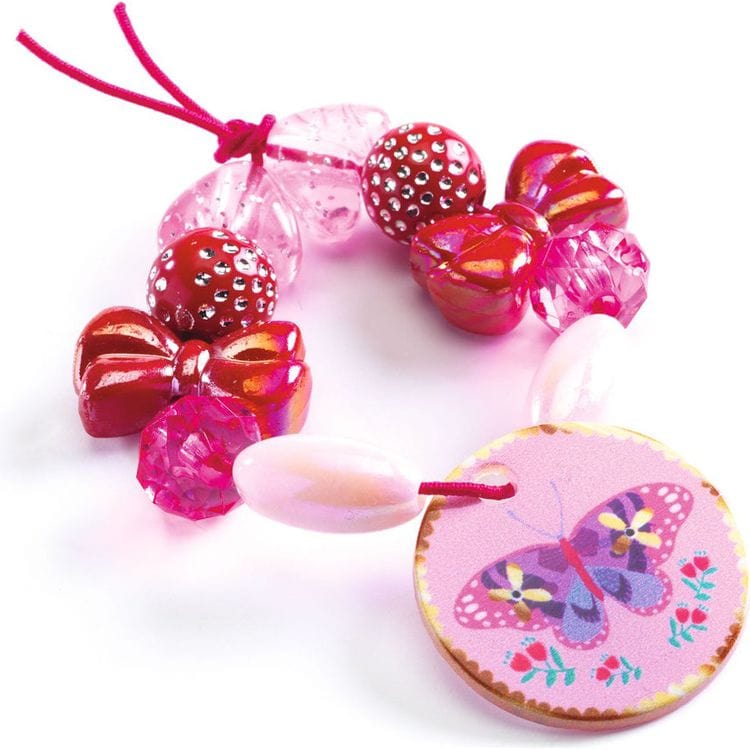 Le Grand Artist Jewelry Making Bead Kit - Butterfly & Heart