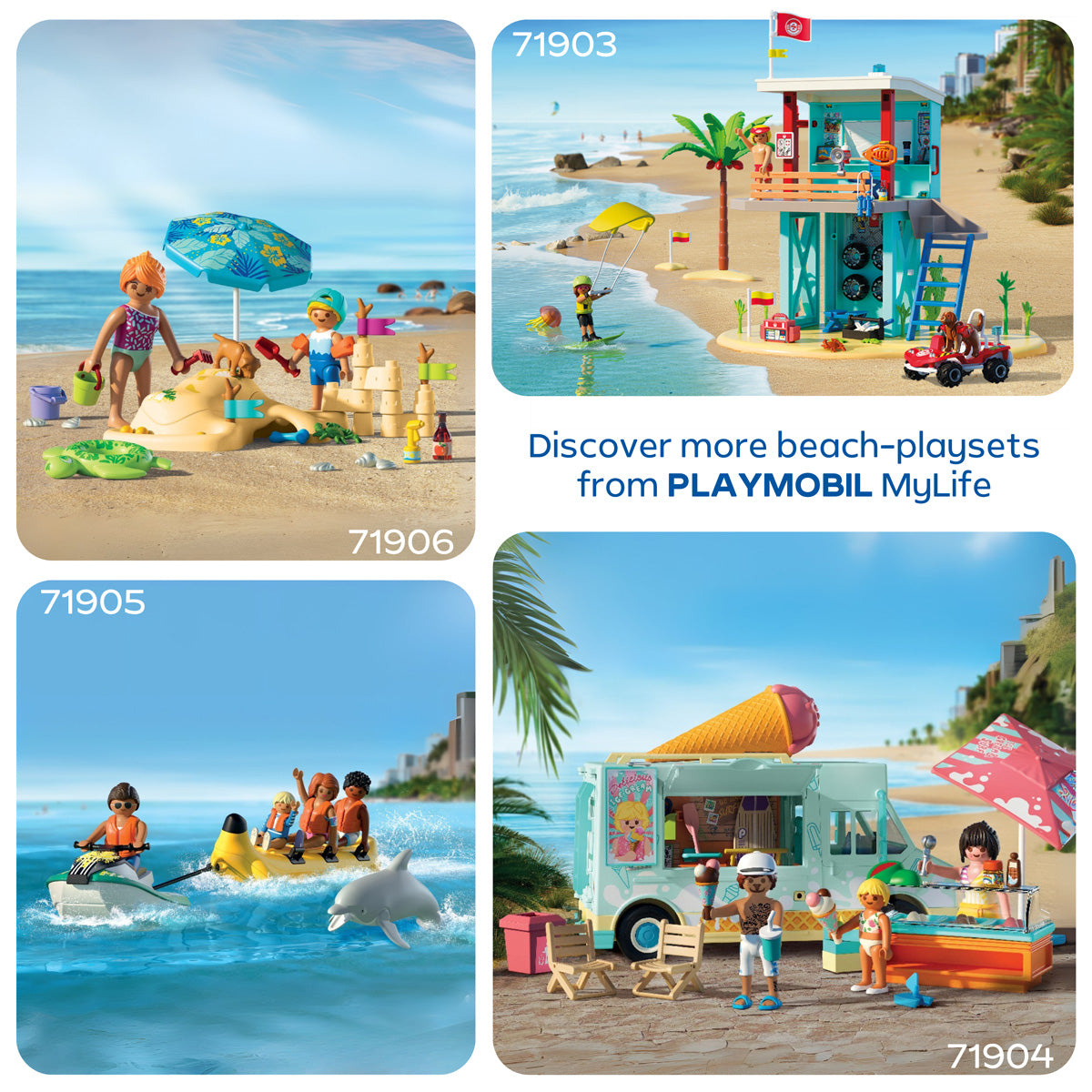 Lifeguard Tower with Beach Buggy Playset