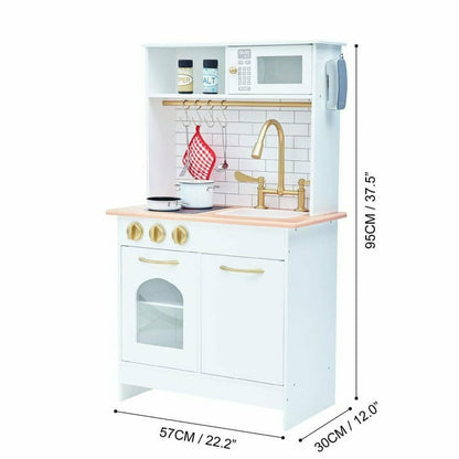 Little Chef Boston Classic Play Kitchen & Cookware - White