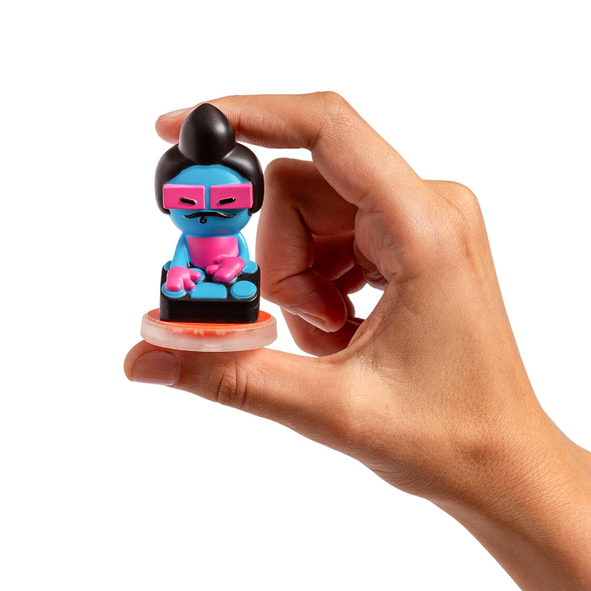 Loops Lap Curly Lines: 5 Figurines NeoFunk Band