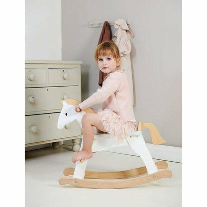 Lucky Wooden Rocking Horse