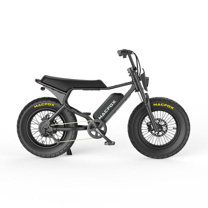 Macfox X7 Electric Bike - Black