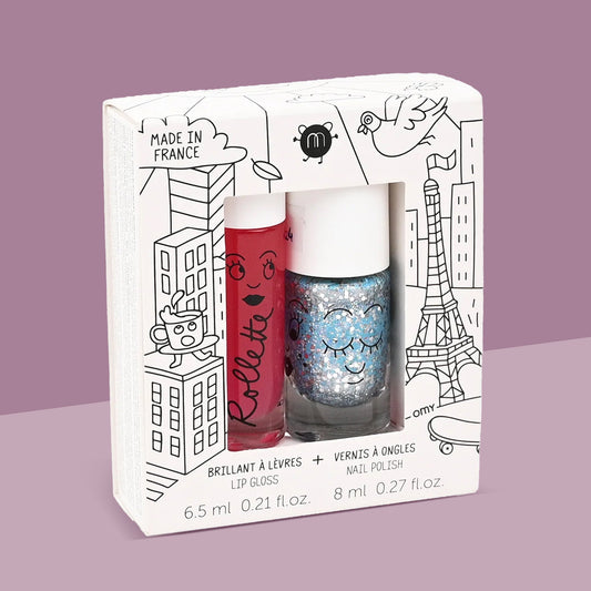 Magic Nail Polish & Lip Gloss Set