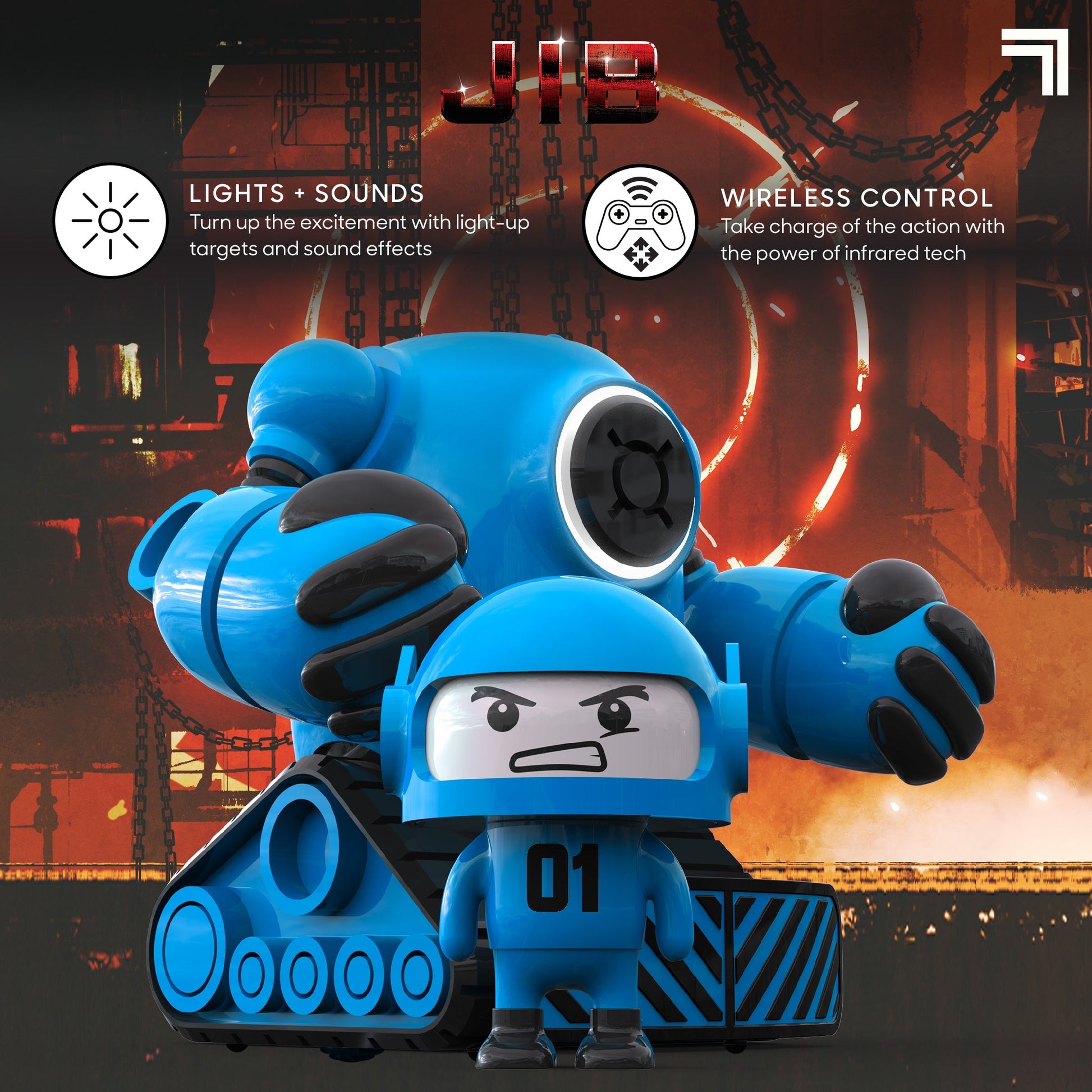 Mecha Rivals RC Ejecting Battle Robots