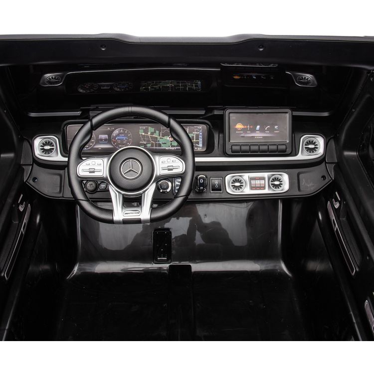 Mercedes G-Wagon 24V 4x4 2-Seater Ride on Car - Black