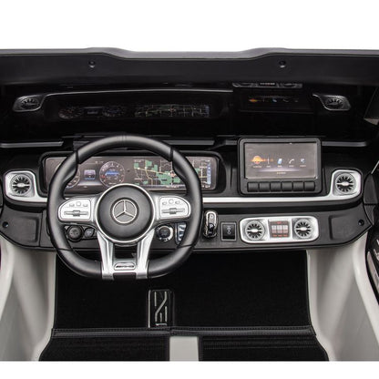 Mercedes G-Wagon 24V 4x4 2-Seater Ride on Car - White