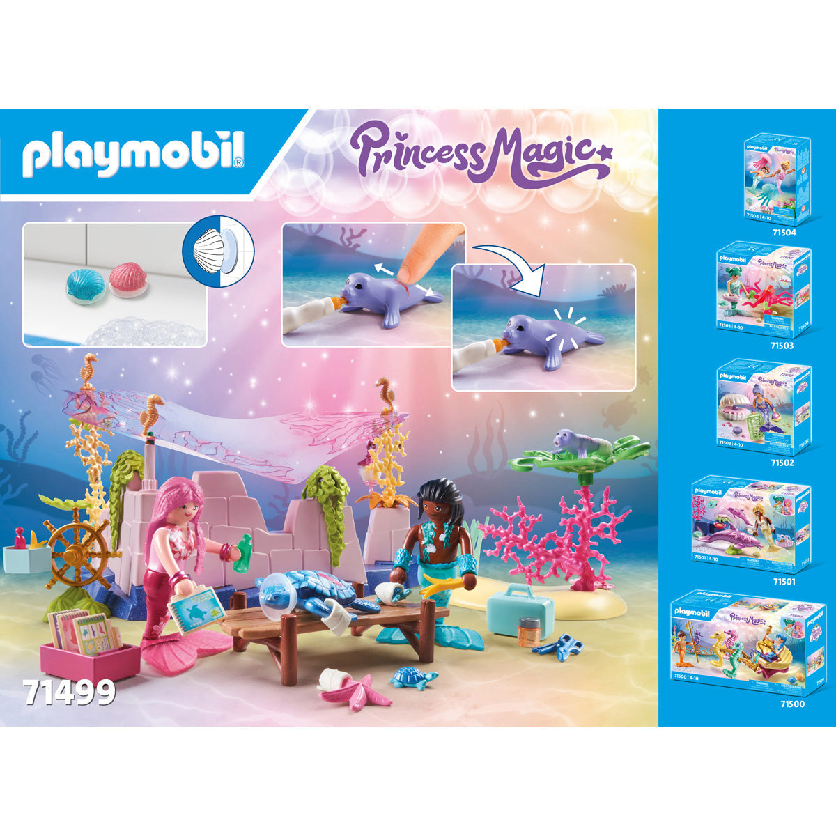Mermaid Animal Care Playset