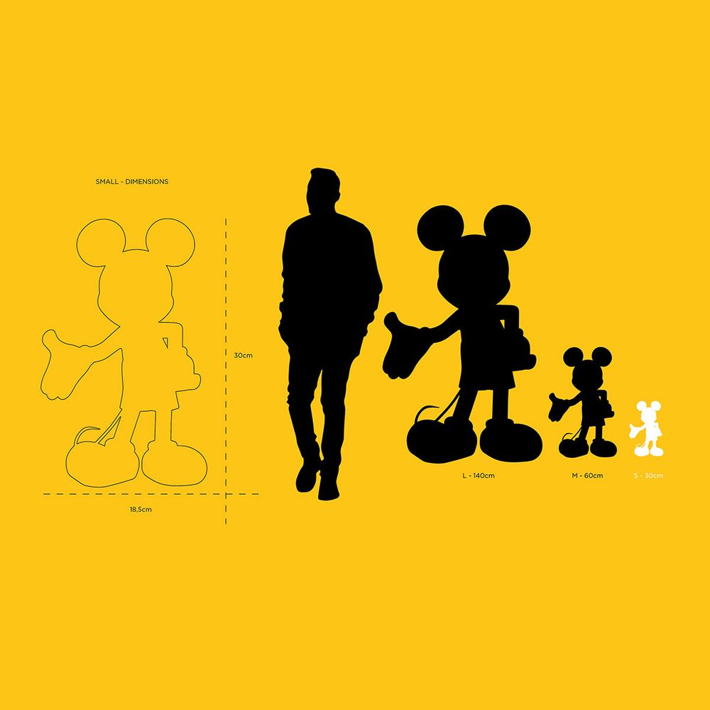Mickey Mouse 12" Kamo Jean-Charles de Castelbajac Figurine