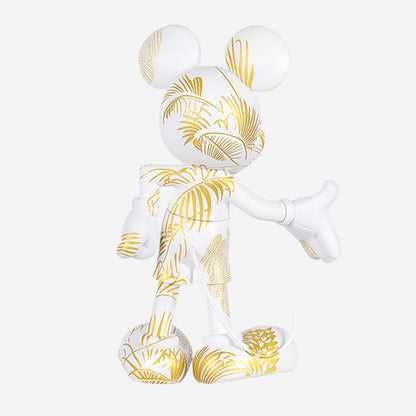 Mickey Mouse 12" Star Style Martyn Lawrence Bullard Figurine - White & Gold