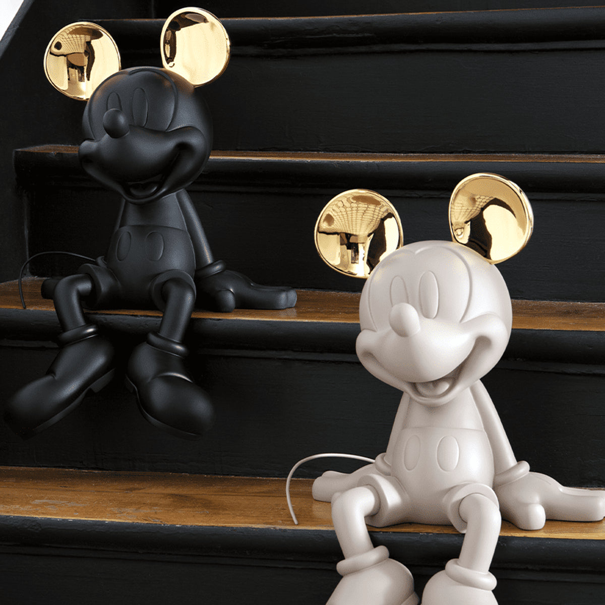 Mickey Mouse Take 2 Black & Gold Figure - 19"