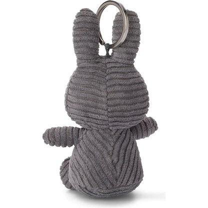 Miffy ECO Corduroy Keychain - Grey