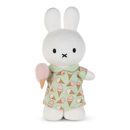 Miffy Standing Plush in Ice Cream Dress - 9.5"