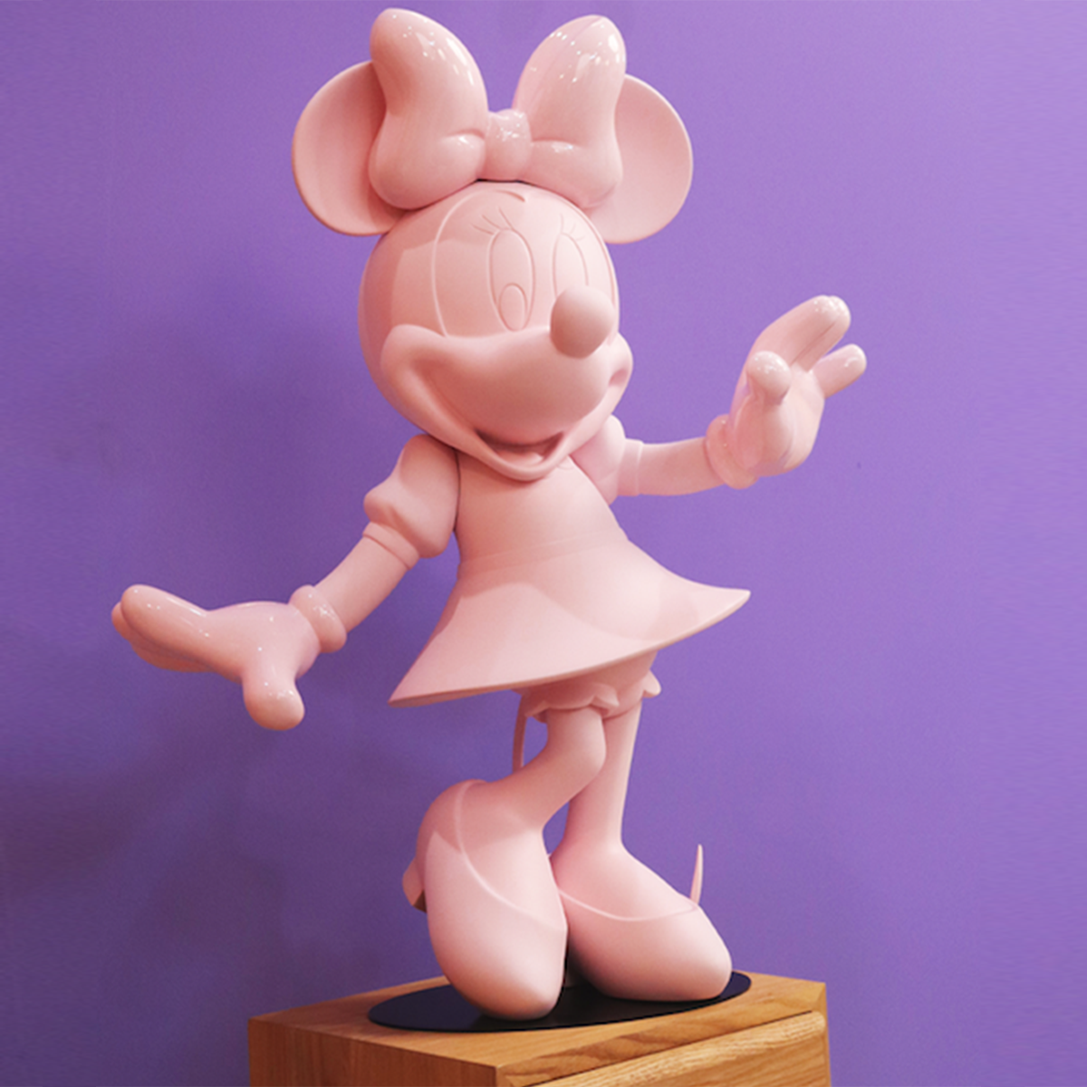 Minnie Mouse Figure Pastel Pink - 24.4"