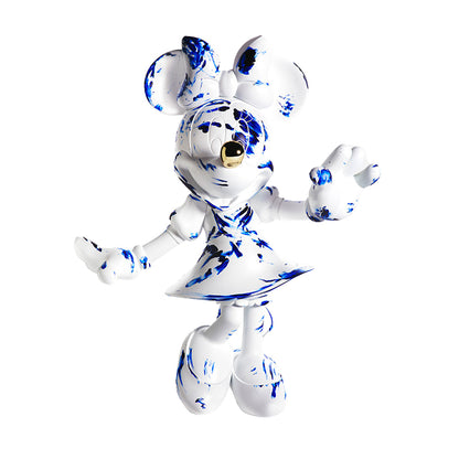 Minnie Mouse Figure White & Blue Limited Edition - 24.4"