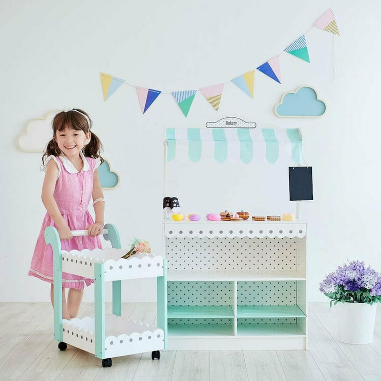 My Dream Bakery Shop Dessert Stand - White/Mint