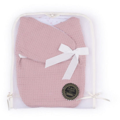 My FAO Doll Swaddle - Vintage Pink