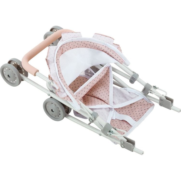 Olivia's Little World Polka Dot Princess Baby Doll 3 Piece Nursery Set - Pink
