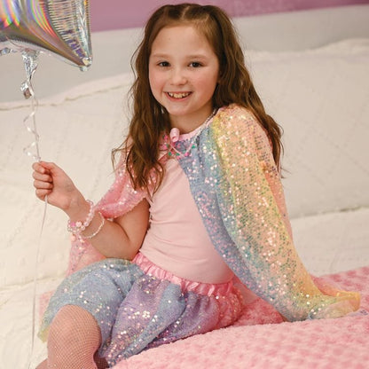 Ombre Sequins Skirt - Size 4-6 Years