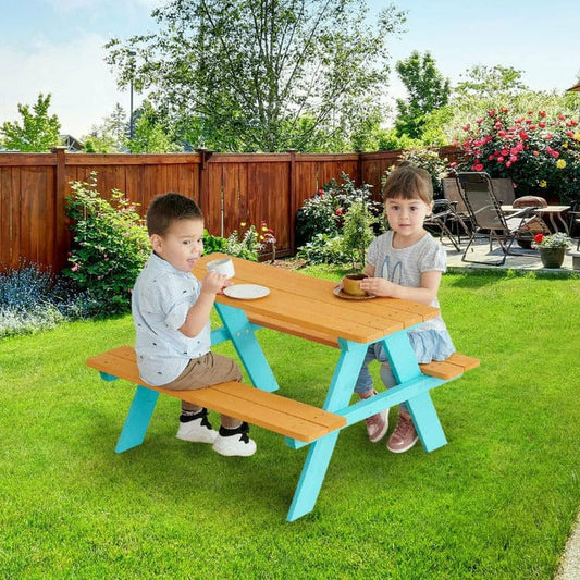 Outdoor Picnic Table & Chair Set