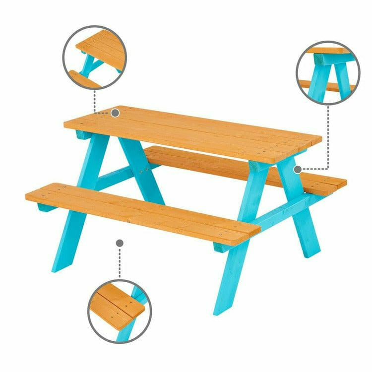 Outdoor Picnic Table & Chair Set