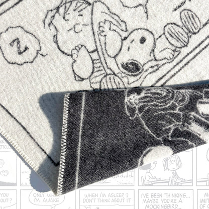 Peanuts Blanket Comic ZZZ