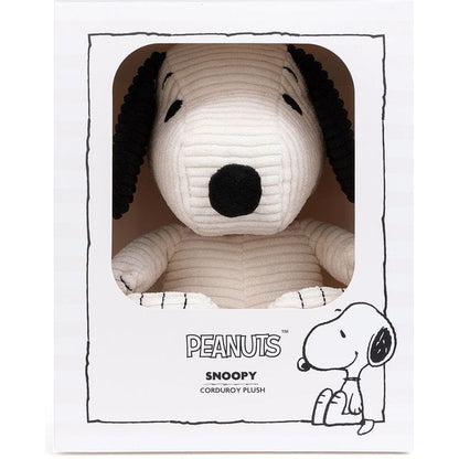 Peanuts Snoopy Sitting Corduroy 11" Plush in Giftbox
