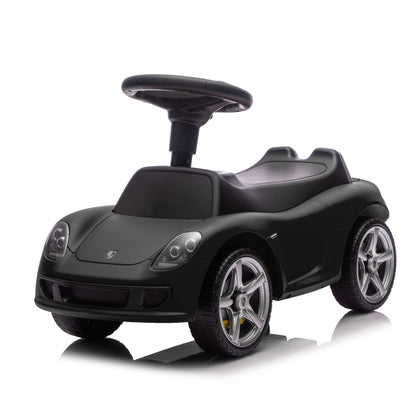 Porsche 911 Carrera GT Foot-to-Floor Ride-On - Black