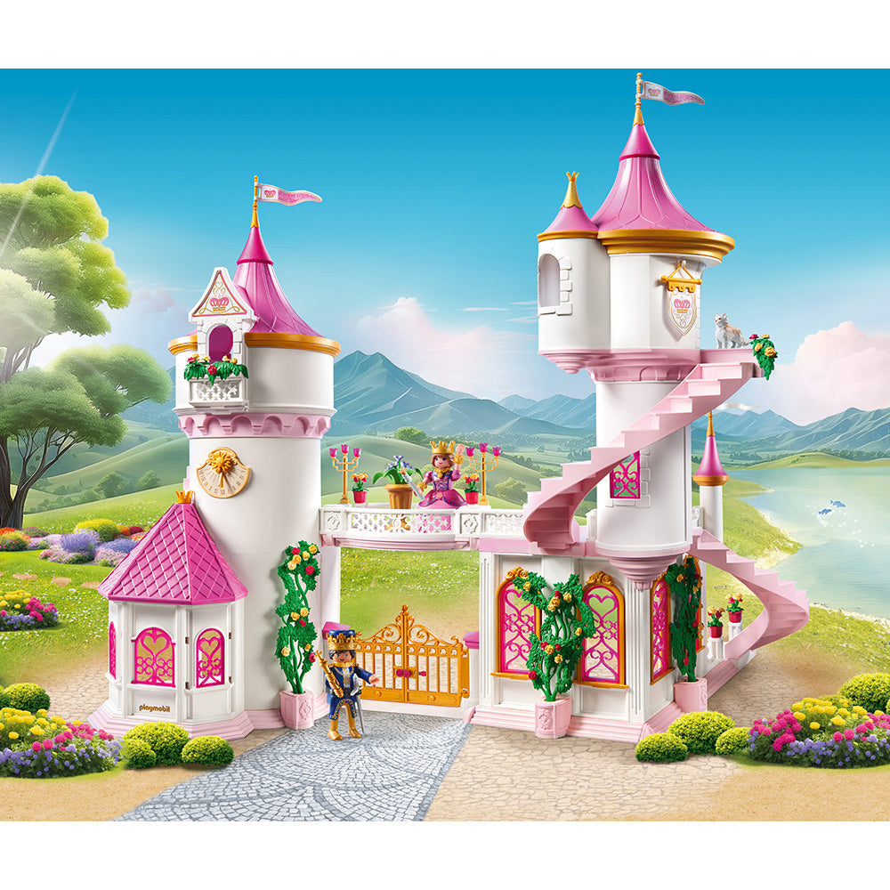 Princess Castle Playset with Royal Couple