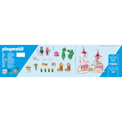 Princess Castle Playset with Royal Couple