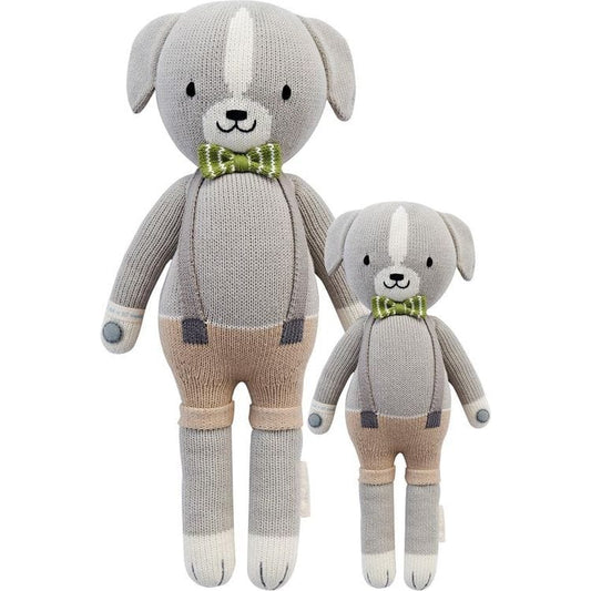 Regular 20" Noah the Dog Hand-Knit Doll