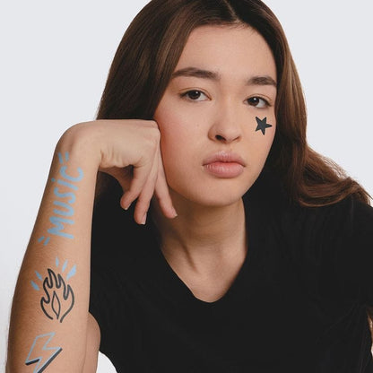Rock 'N Roll Tattoo Pen Set for Kids