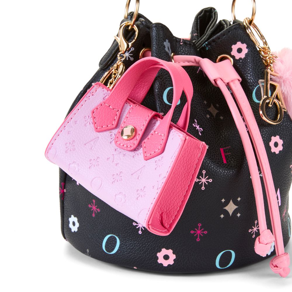 Rockefeller Mini Top Handle Tote Bag Charm