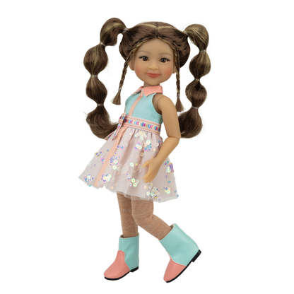 Ruby Red Siblies Doll - Abby