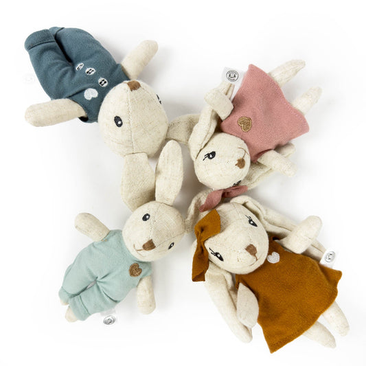 Rabbit Family Doll Set
