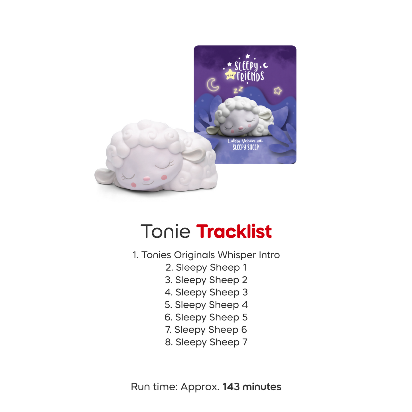 Sleepy Friends: Lullaby Melodies with Sleepy Sheep Tonie