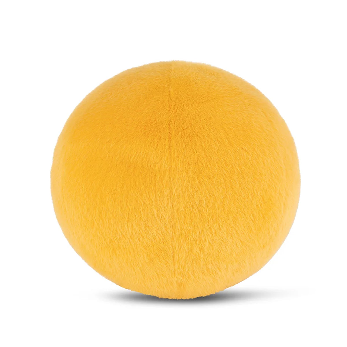 Smiley Bright Yellow ECO Fuzzy Plush - 9"