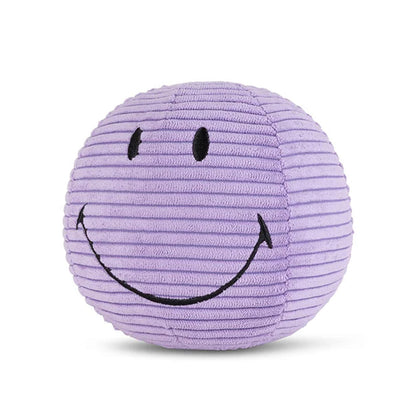 Smiley Dark Purple Corduroy ECO Plush - 5"