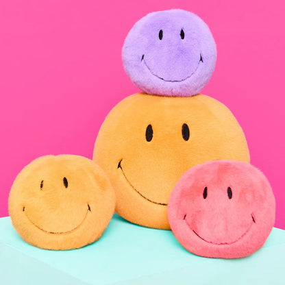 Smiley Yellow ECO Fuzzy Plush - 5"