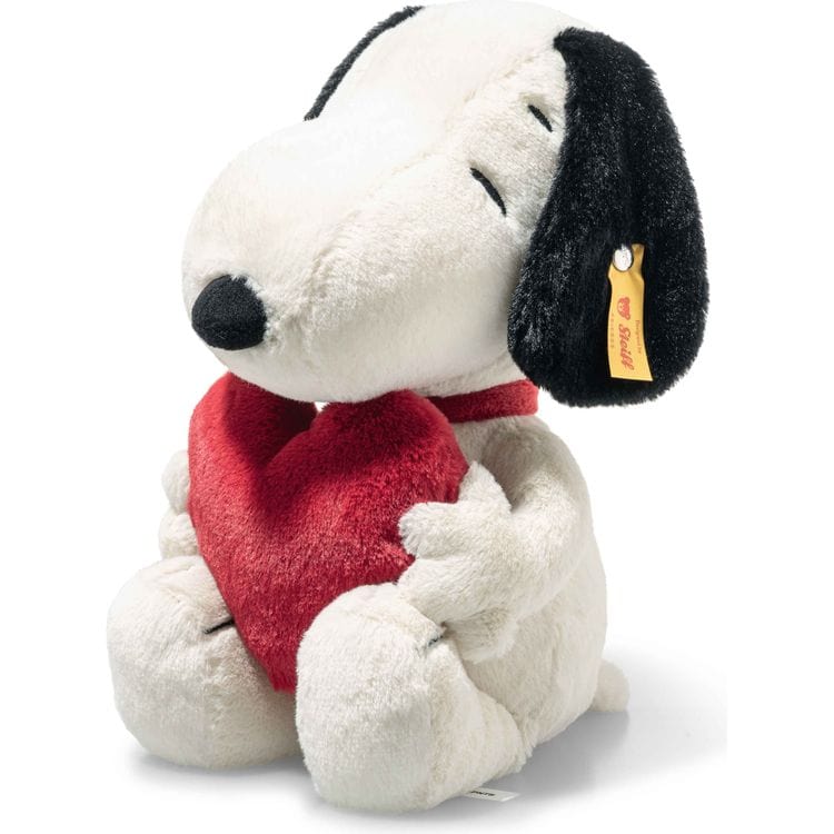 Snoopy Love with Red Heart