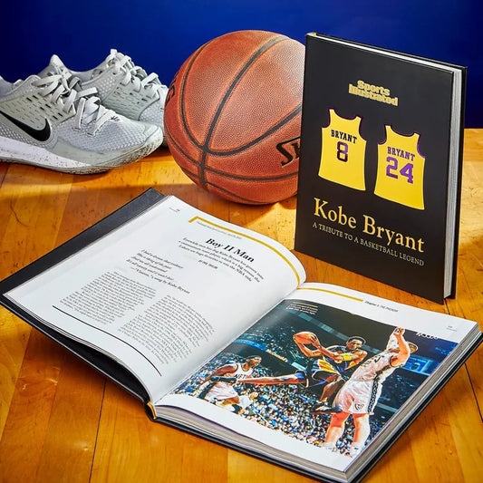 Sports Illustrated Kobe Bryant: A Tribute to a Basketball Legend Leather Bound Book
